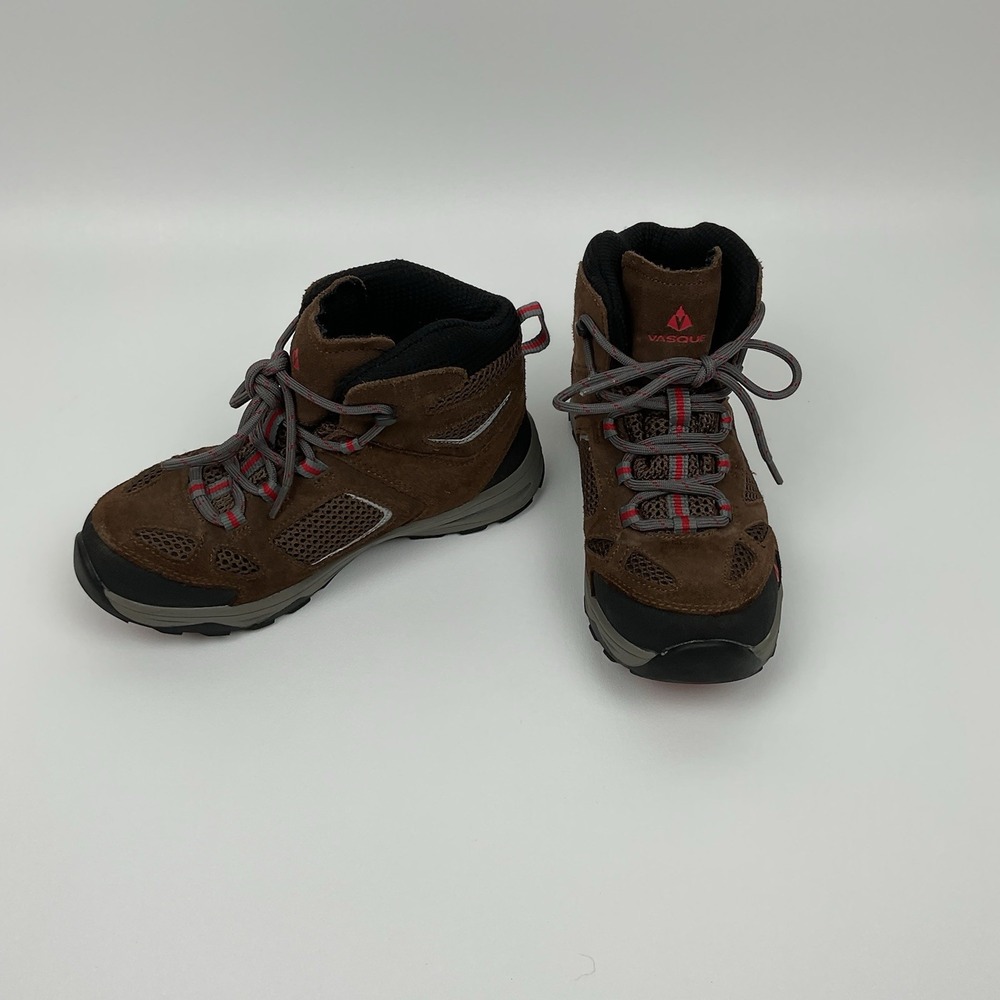 Vasque Kids Hiking Boots Size 4 Waterproof‎ Suede Trail Shoes Outdoor Gear